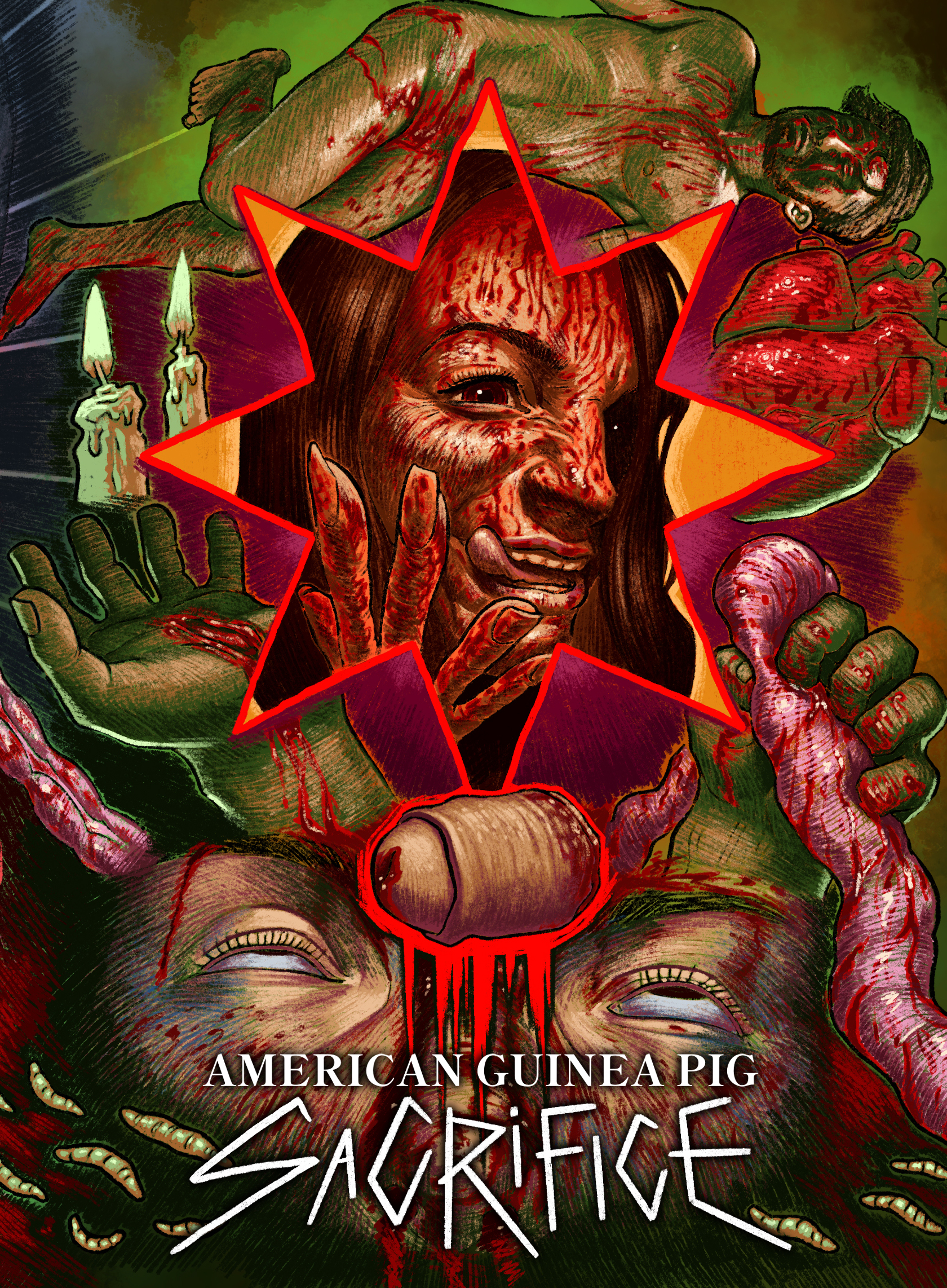 American Guinea Pig: Sacrifice Mediabook Cover A – Bild 3