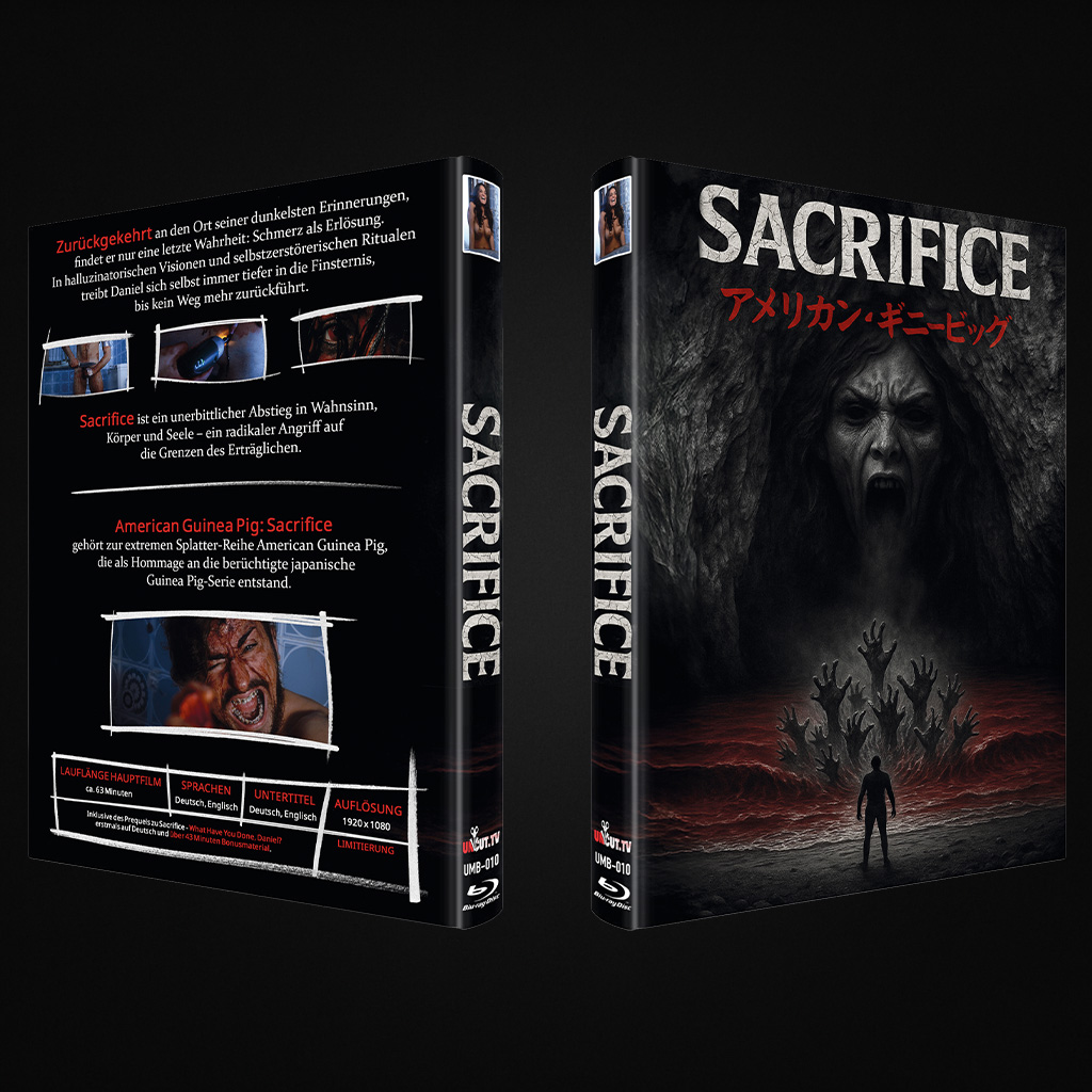 American Guinea Pig: Sacrifice Mediabook Cover D – Bild 2