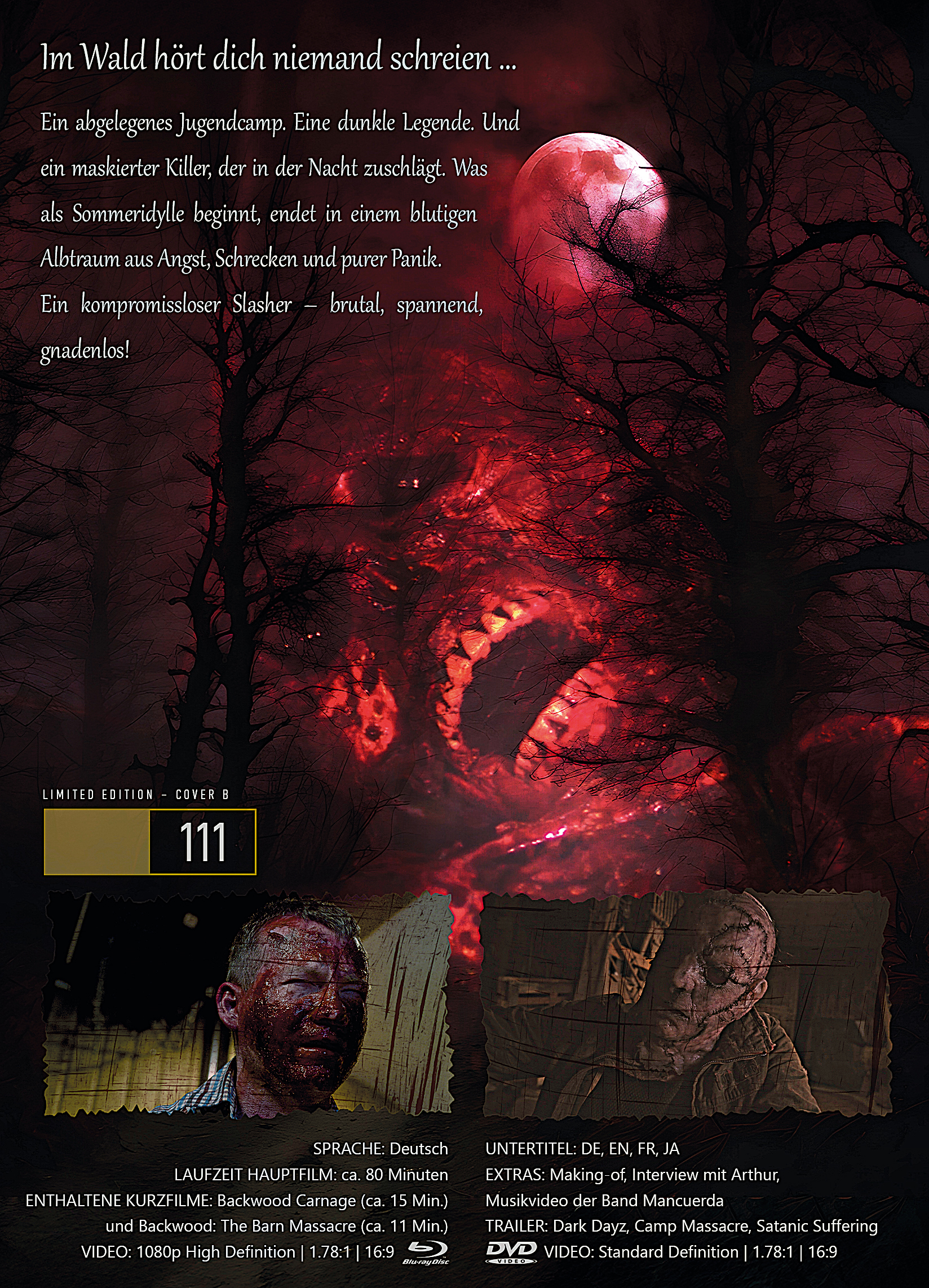 Backwood: The Camp Massacre Mediabook Cover B – Bild 4