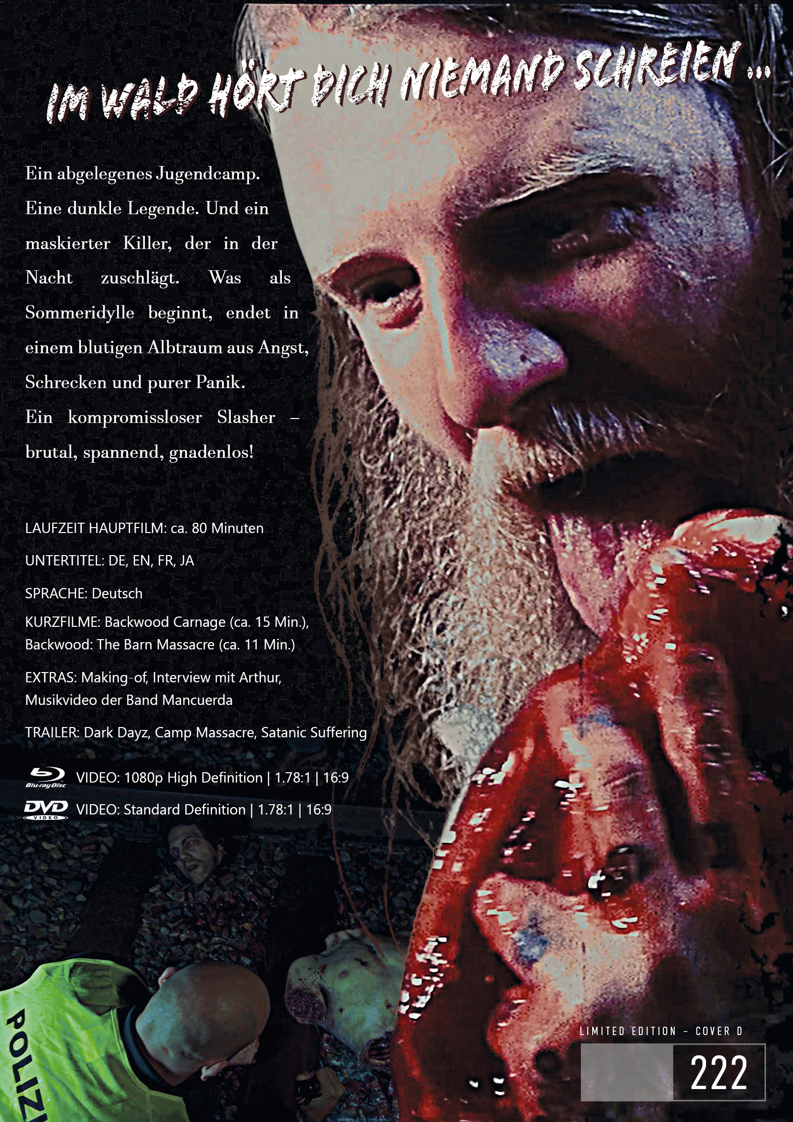 Backwood: The Camp Massacre Mediabook Cover D – Bild 4